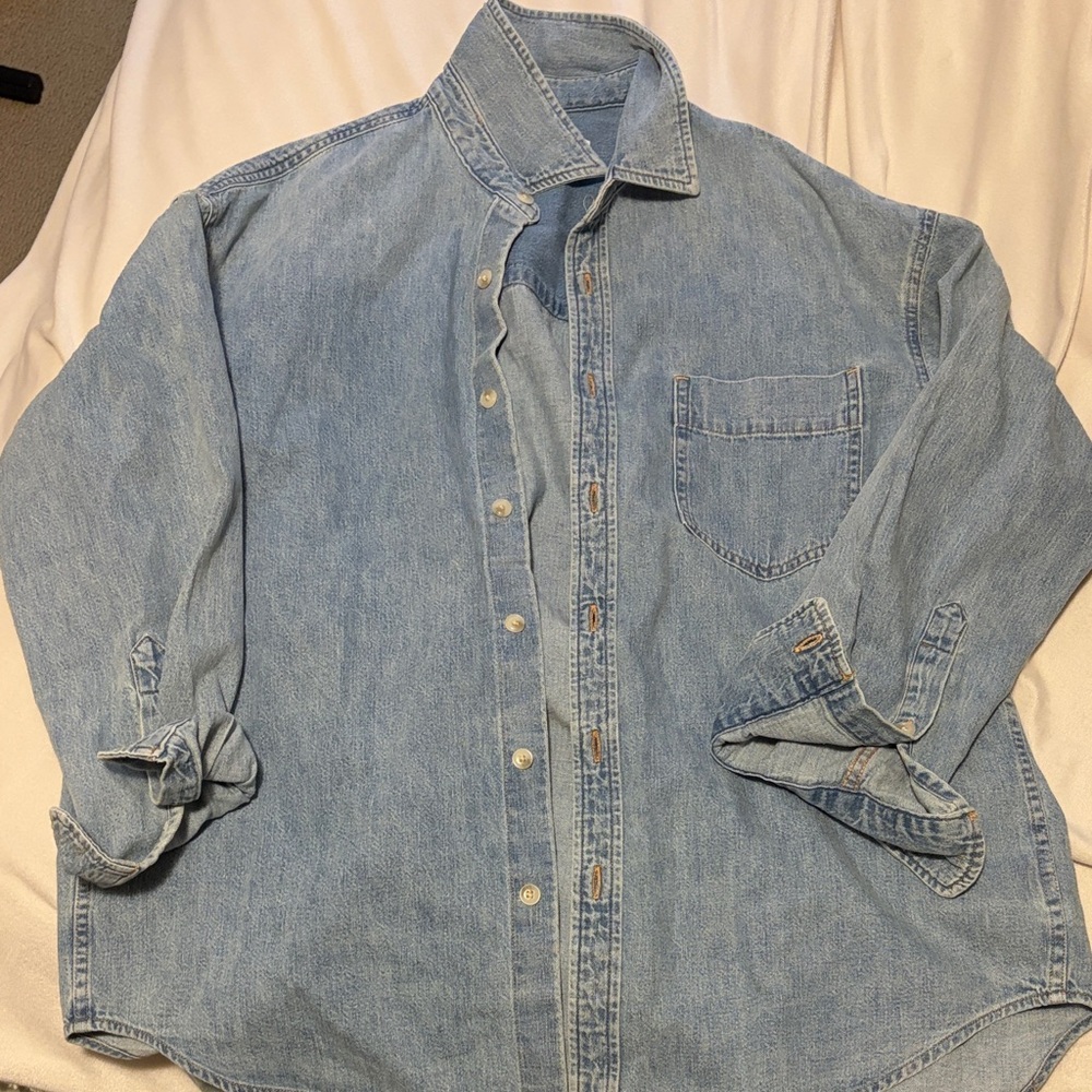 Light Blue Denim Shirt